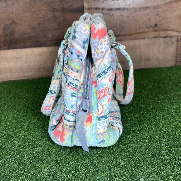 Vera Bradley Crossbody Bag Floral Quilted Lightweight Travel Purse - Picture 10 of 12